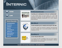 Tablet Screenshot of internic.it